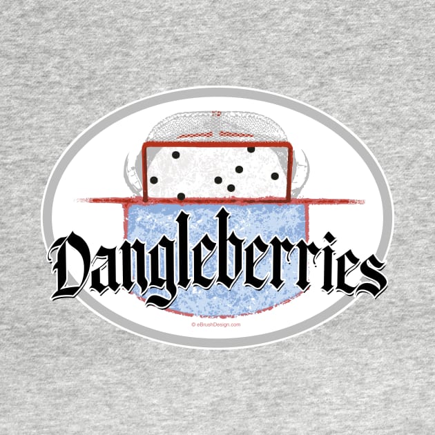 Hockey Dangleberries (Pucks in Goal) by eBrushDesign